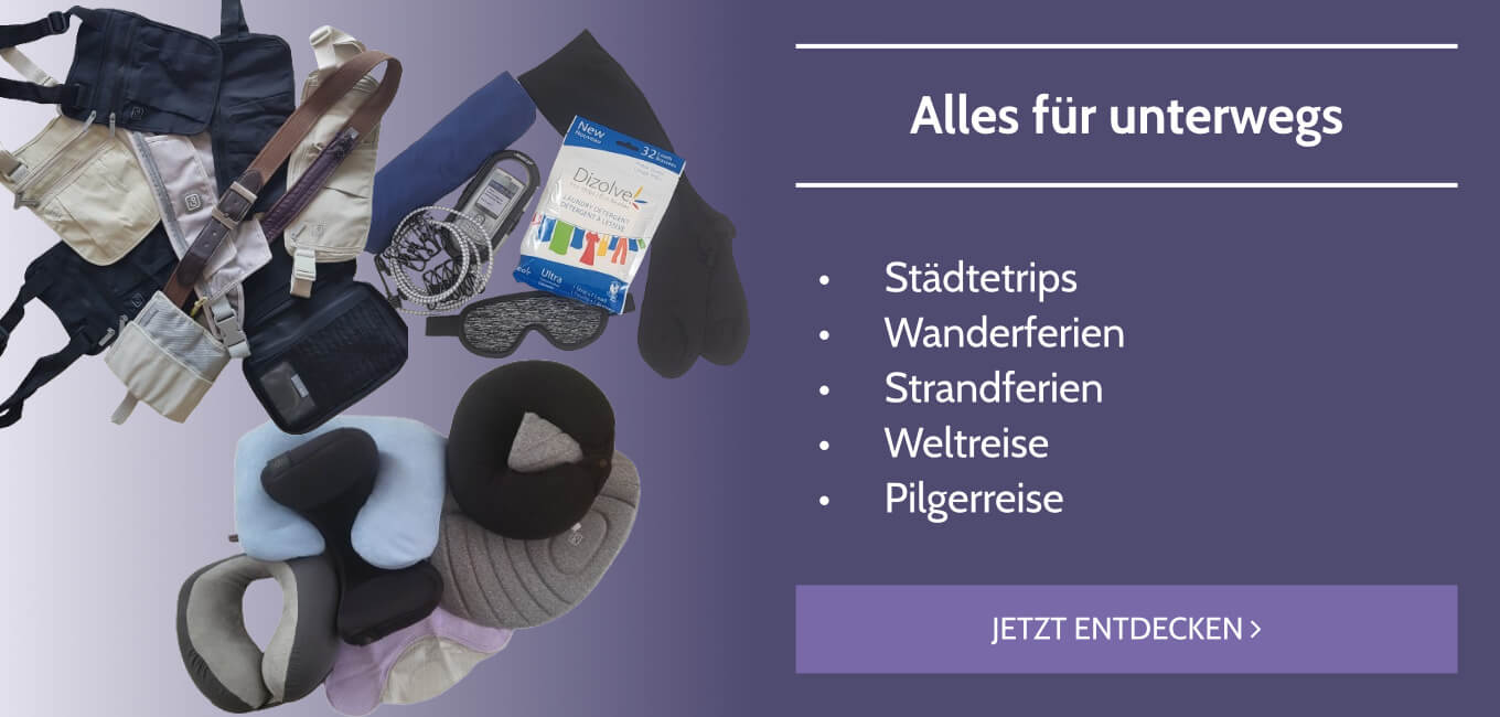 Reiseartikel - Alles für unterwegs