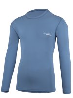 Herren Langarmshirt 'pali stone blue'  von Hyphen mit UPF 80