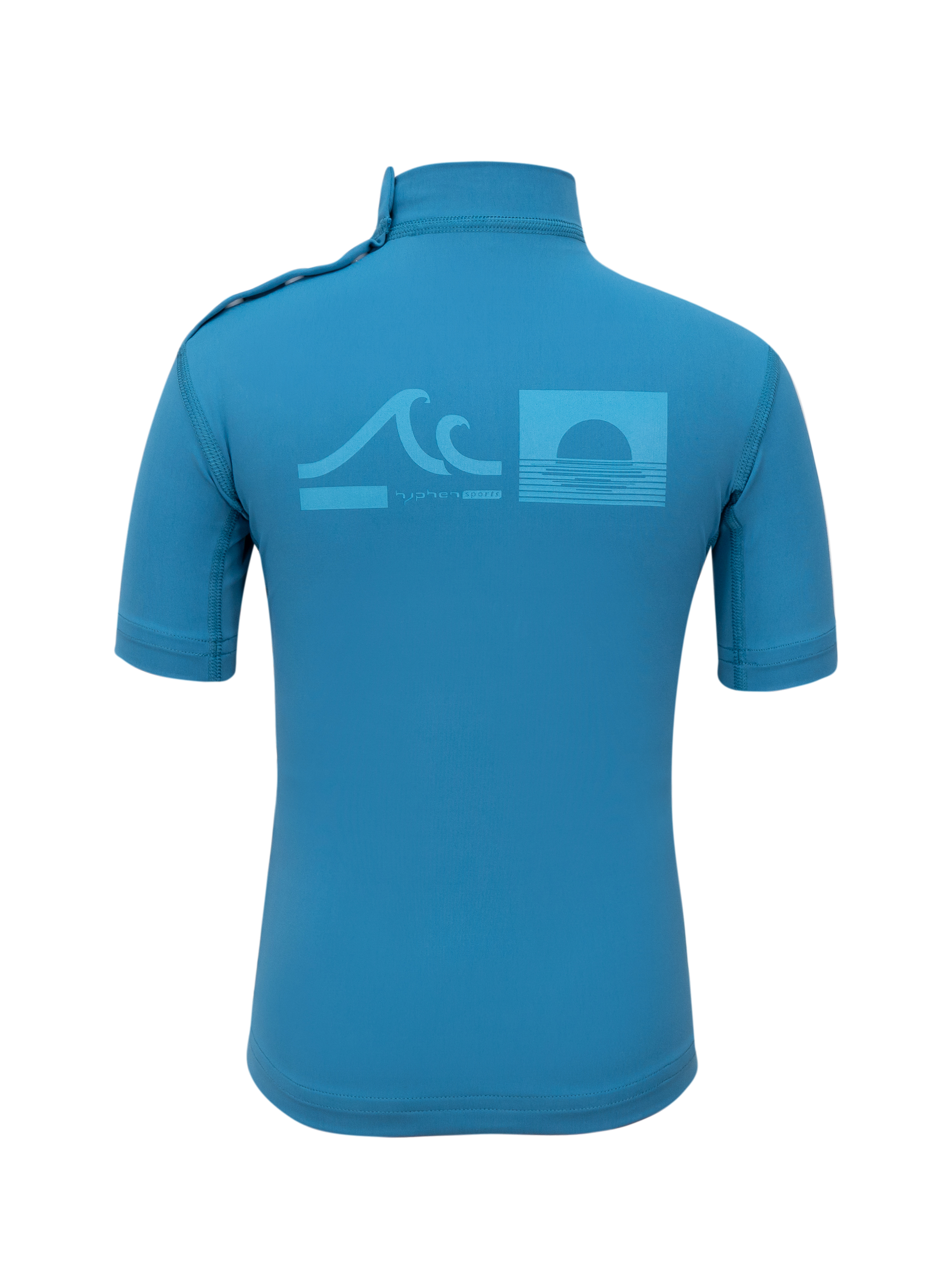 Kinder Kurzarmshirt ’tuvu vanira bay‘ mit UPF 80 von Hyphen