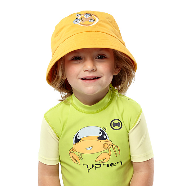 UV  Sonnenhut 'mango' für Kinder mit UPF 80 Grösse 46-48 von hyphen