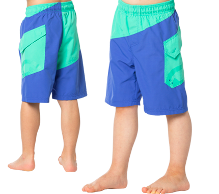 UV Sonnenschutz Badeshorts 'bermuda-cobalt' für Kinder mit UPF 80 von hyphen