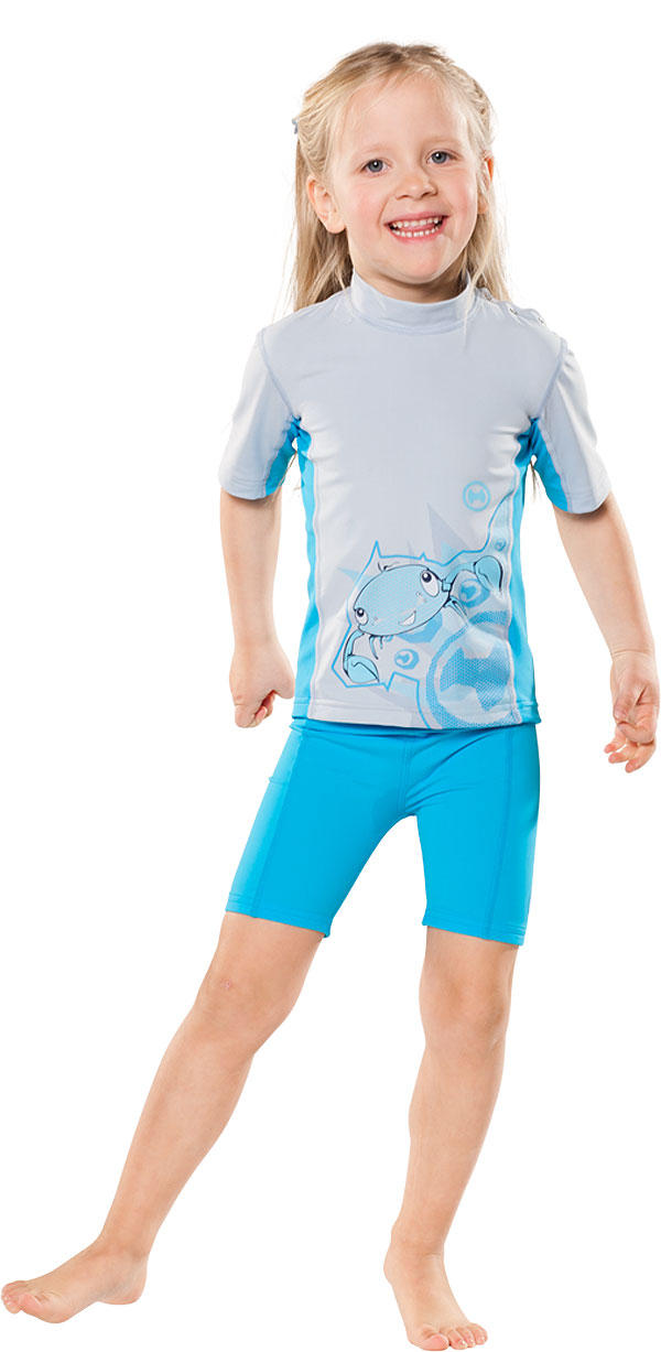 UV Sonnenschutz Shorts 'azurito' für Kinder mit UPF 80 von hyphen