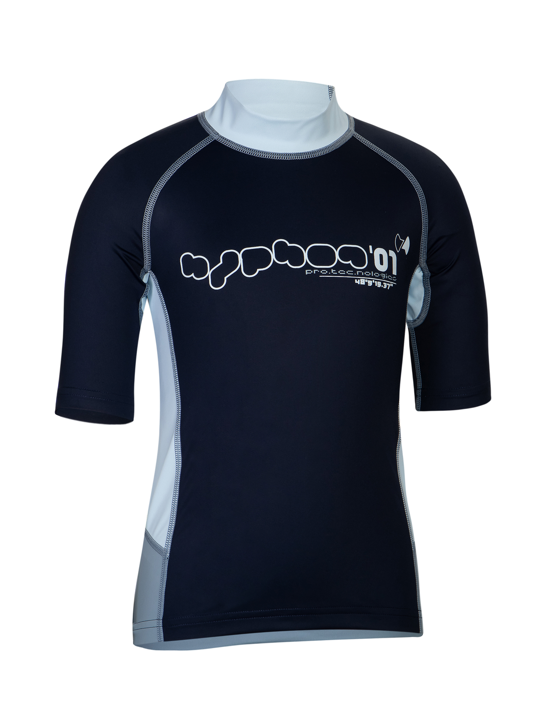 Kinder Kurzarm-Shirt ‘satii code zero‘ mit UPF 80 von Hyphen