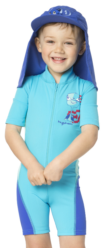 UV Sonnenschutz Shorty 'turli azurito' für Kinder mit UPF 80 Marke hyphen
