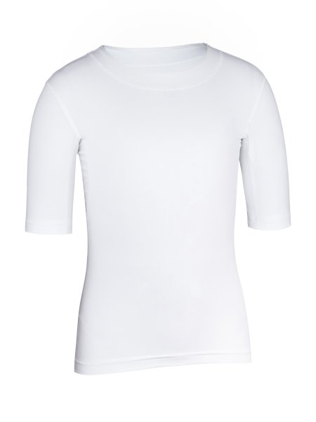 Jugend Kurzarmshirt 'white‘
