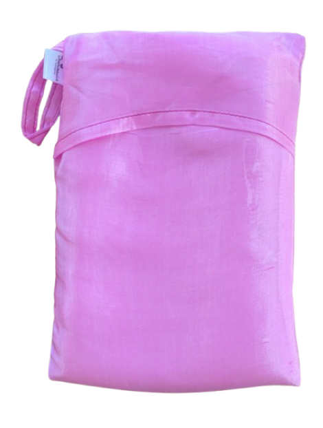 Seidenschlafsack in Rosa  75x150 cm 