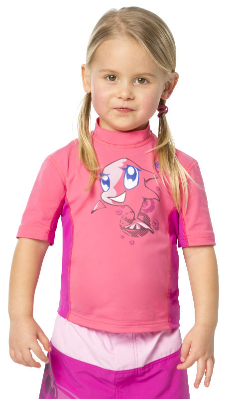 UV Sonnenschutz Kurzarmshirt 'siri phlox' für Kinder mit UPF 80 von hyphen