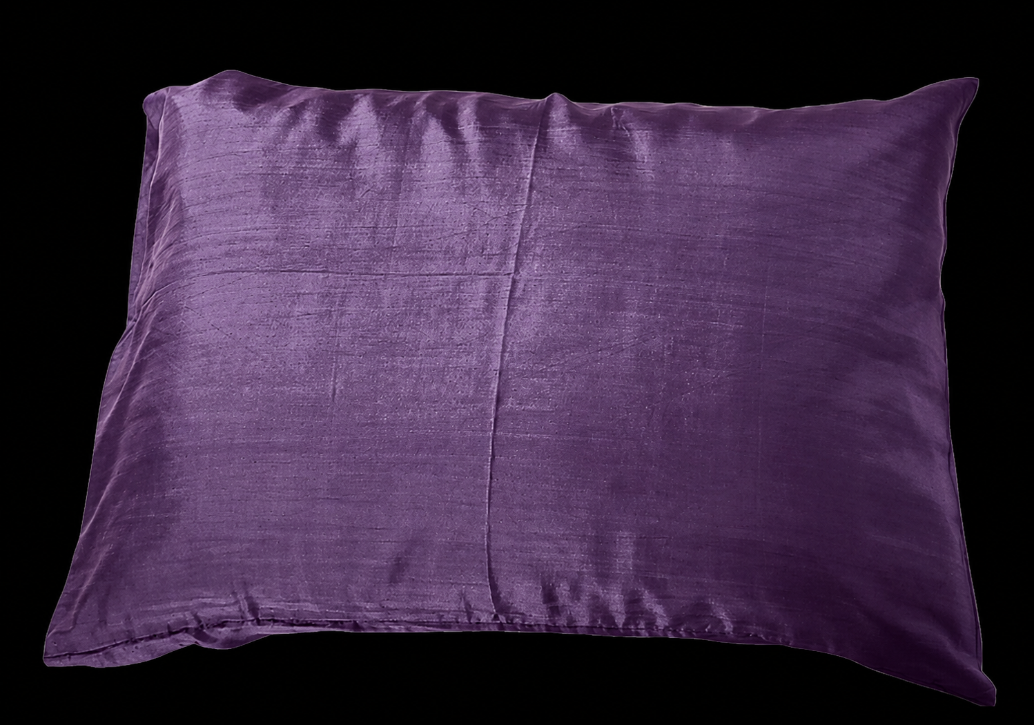 Kissenbezug aus Seide, 50x70 cm Violet Metalic