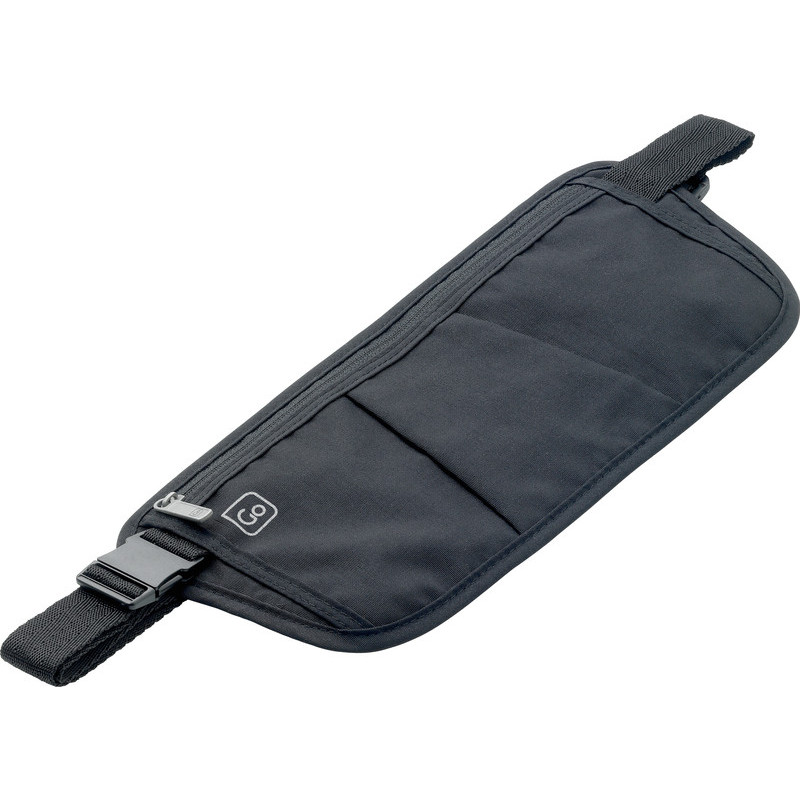 Design GO 602 Geldgürtel / Bauchtasche 'secret money minder' - Farbe schwarz