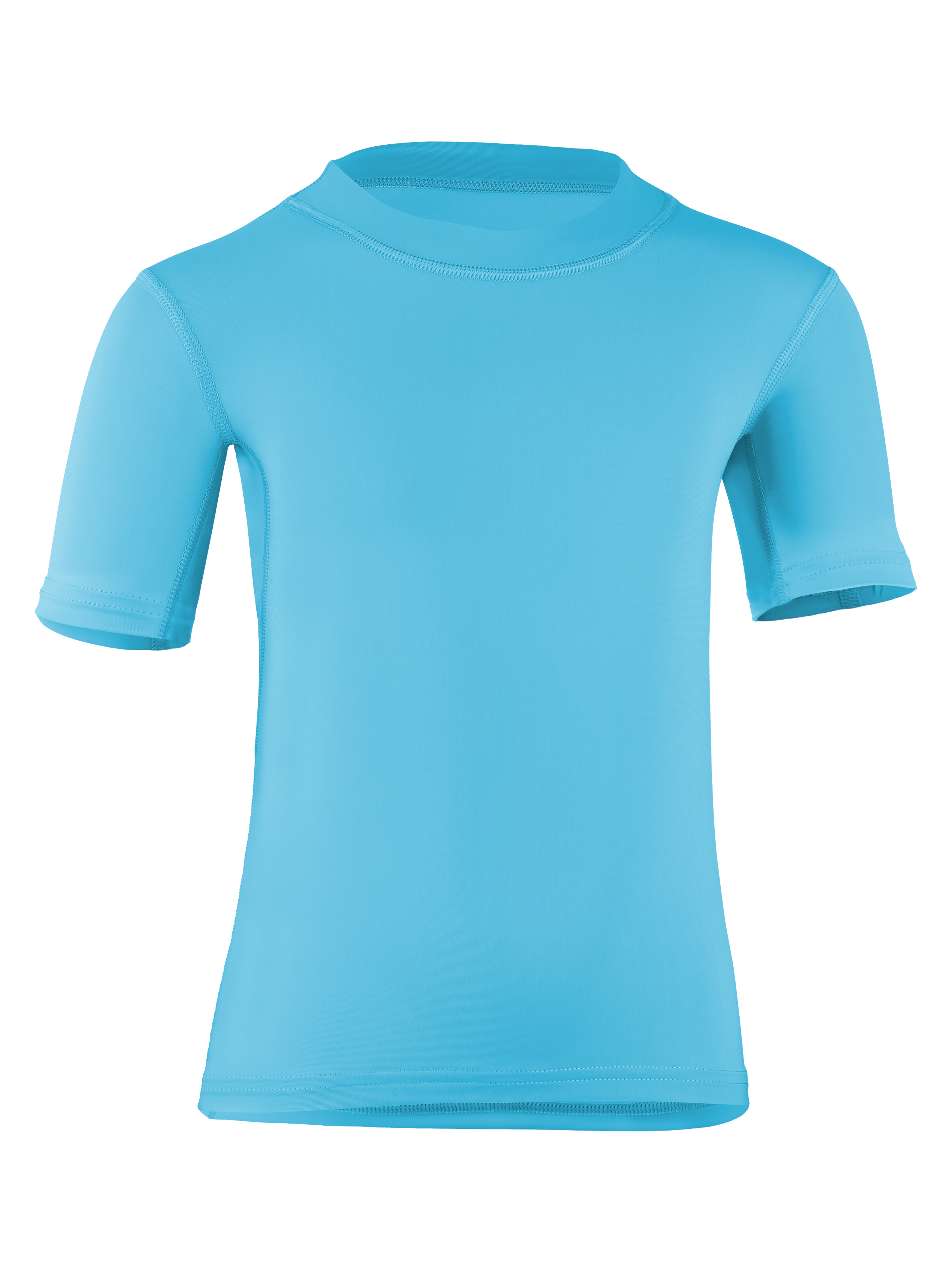 Kinder Kurzarmshirt 'moloki azur' mit UPF 80 von Hyphen