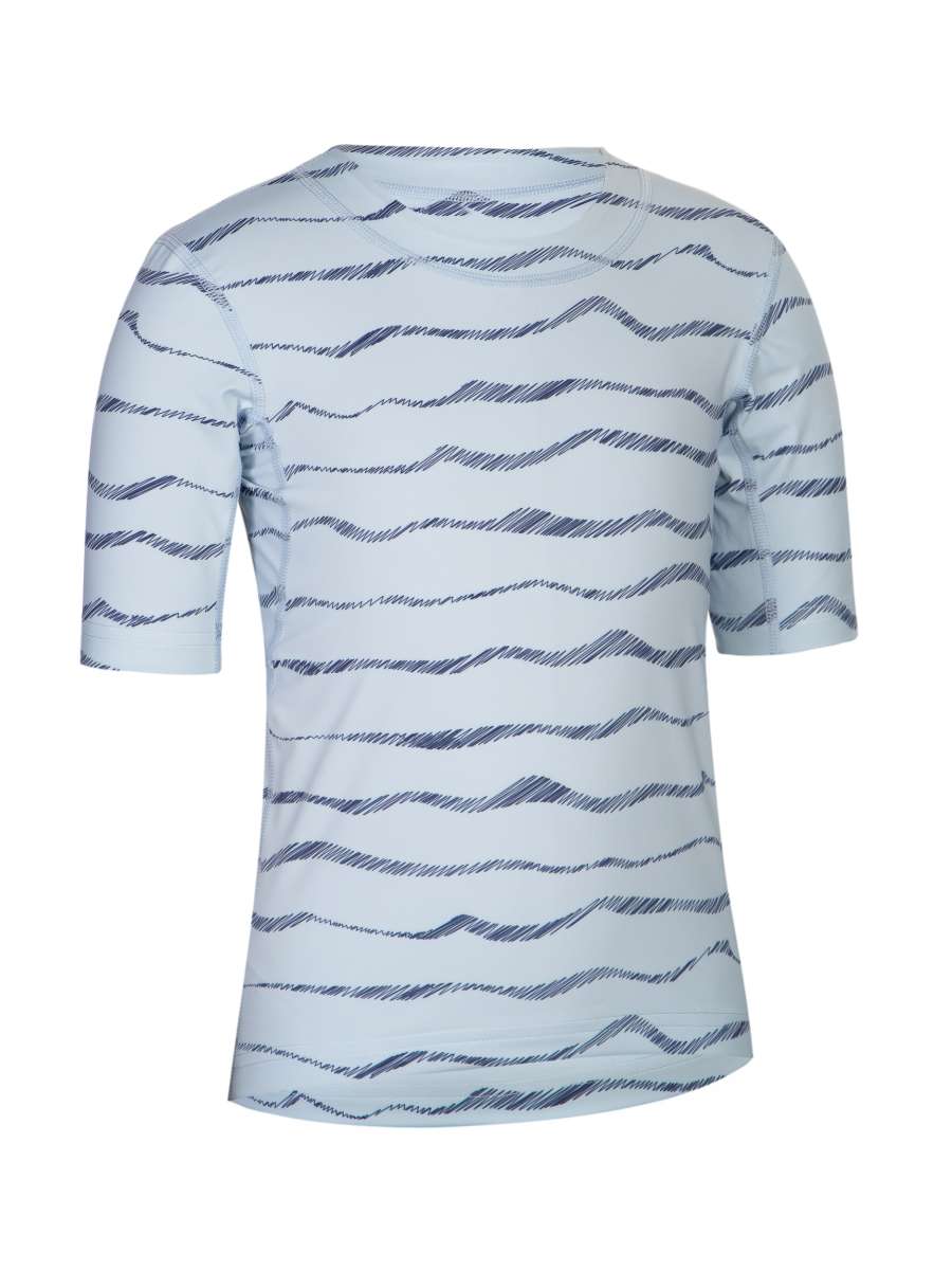 Jugend  Kurzarm-Shirt ‘blue waves‘