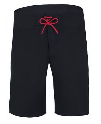 UV Sonnenschutz Herren Badeshorts 'teahupoo black' mit UPF 80 von hyphen