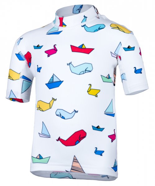 Kinder Kurzarmshirt  mit UPF 80 von Hyphen