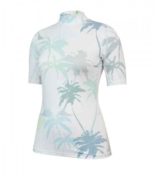 UV Sonnenschutz Kurzarmshirt ‘palms‘ für Frauen mit UPF 80 von hyphen
