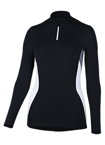 FRAUEN Langarmshirt ’ha‘atu black‘