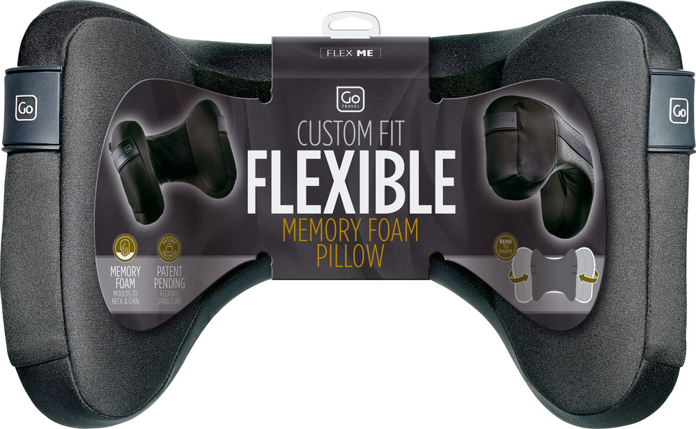 Design GO 482 Reisekissen ' 2-in1'  Flexible Memory form Pillow
