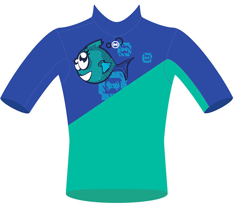 UV Sonnenschutz Kurzarmshirt 'ichito für Kinder mit UPF 80 von hyphen