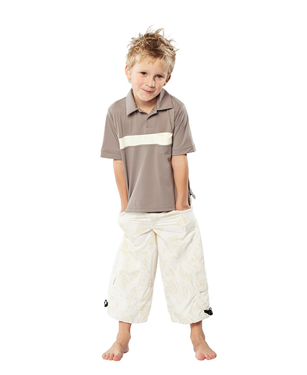 UV Sonnenschutz Kurzarmshirt 'macchiato' für Kinder mit UPF 80 von hyphen