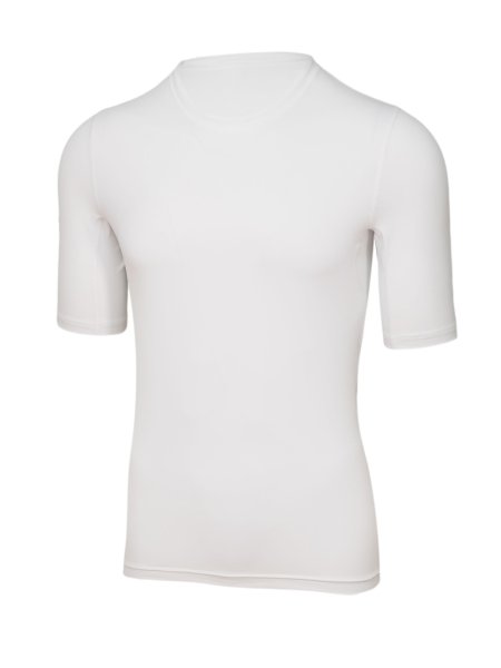 UV Sonnenschutz Herren Kurzarmshirt ‘avaro white‘  mit UPF 80 von hyphen