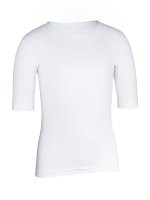 Kinder Kurzarmshirt 'white‘ mit UPF 80 von Hyphen