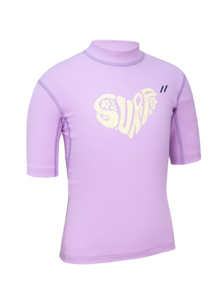 Kinder Kurzarm-Shirt ’surf lill‘ mit UPF 80 von Hyphen