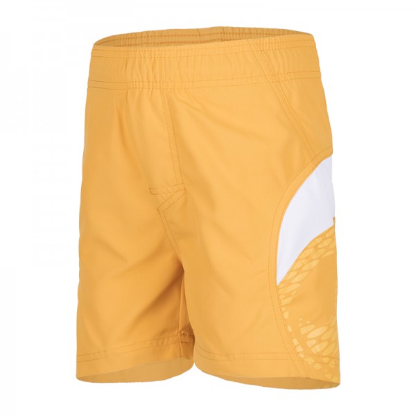 UV Sonnenschutz kurze Kinder Shorts ‘orange, weiss' für Kinder mit UPF 80 von hyphen in diversen Grössen