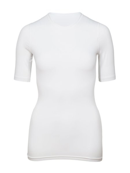 UV Sonnenschutz Kurzarmshirt ‘avaro white‘ für Frauen mit UPF 80 von hyphen