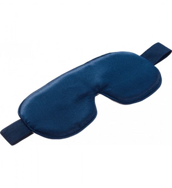 Design GO 725 Schlafmaske 'silky eye' für Reisen, Farbe blau