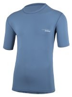 UV Sonnenschutz Herren Kurzarmshirt 'pali stone blue' mit UPF 80 von hyphen