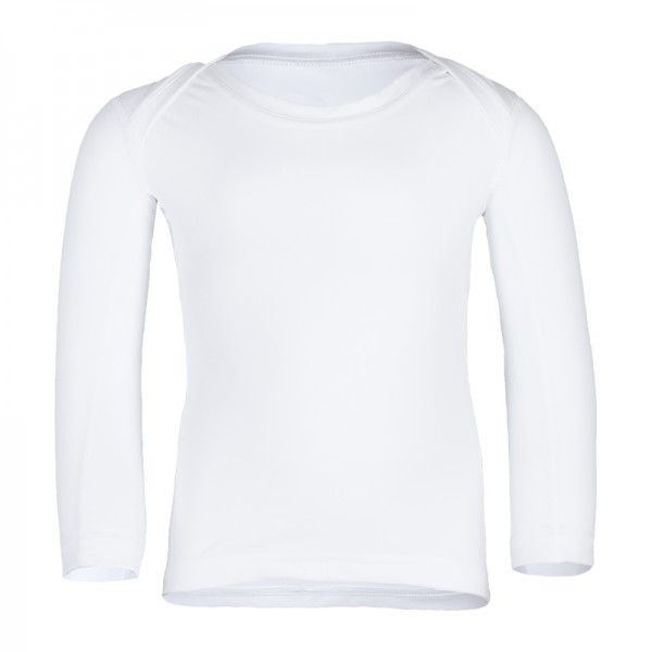 Kinder Langarmshirt 'Shellshirt white' mit UPF 80 von hyphen