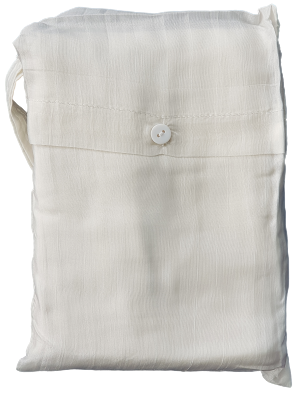 Seidenschlafsack aus Seide 85 x 250 cm ecru