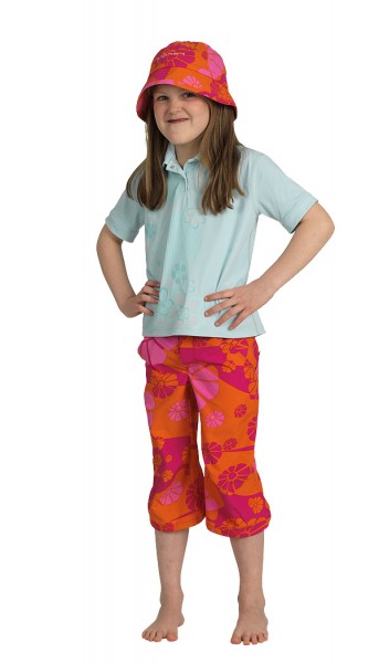 UV Sonnenschutz Hosen 3/4 'candyflower‘' für Kinder mit UPF 80 von hyphen i