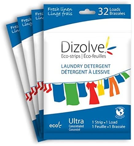 Dizolve Waschmittel-Streifen mit Frischeduft - 32x waschen - 1 Streifen für 7 kgs Wäsche