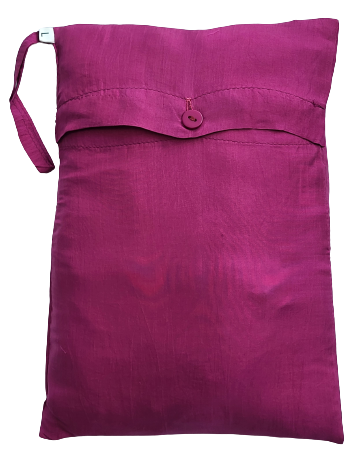 Seidenschlafsack zum Reisen für Kinder in Mangnolia 85x200 cm, 100 % Seide