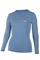 UV Sonnenschutz Langarmshirt ’pali stone blue‘ für Frauen mit UPF 80 von hyphen